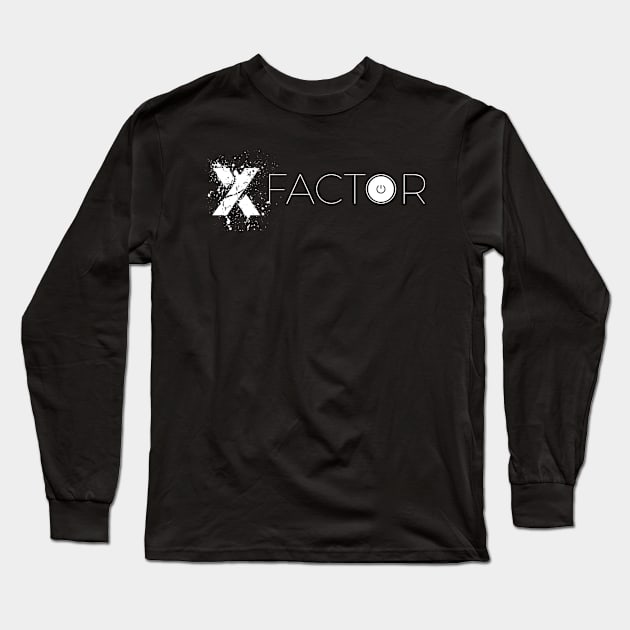 X-Factor White Long Sleeve T-Shirt by X-Factor EDU